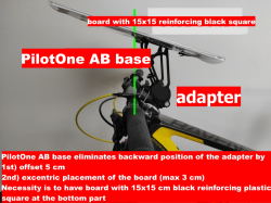 Adapter for non-circular cross-section bars